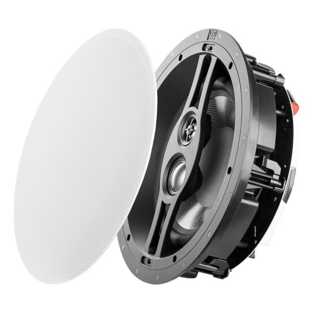 OSD Premium 10" In-Ceiling Speaker 200W, Trimless Invisible Grill, R103 Black Series